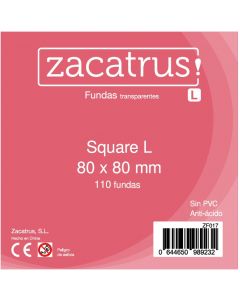 Protège-cartes Zacatrus Square L (Carré Large) (55 unités)