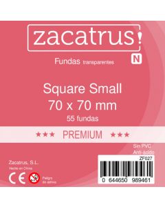 Protège-cartes Zacatrus Square S premium (Petit Carré) (55 unités)