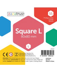 Fundas Zacatrus Square L (Cuadrada Mediana) (55 uds.)