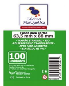 Fundas de cartas MasQueOca Premium Cuadrado 70x70 (50 unidades) - Ludosaurus