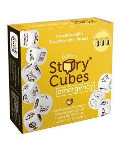 Story Cubes: Emergency es un juego de mesa con dados para inventar historias.