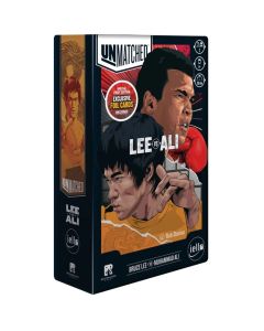 "Unmatched: Alí vs Bruce Lee", juego de tablero