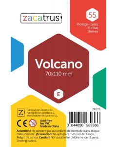 Fundas Zacatrus Volcano (70 mm x 110 mm) (100 uds)