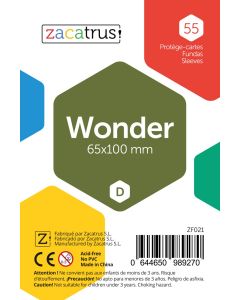 Fundas Zacatrus Wonder (65 mm X 100 mm) (55 uds)