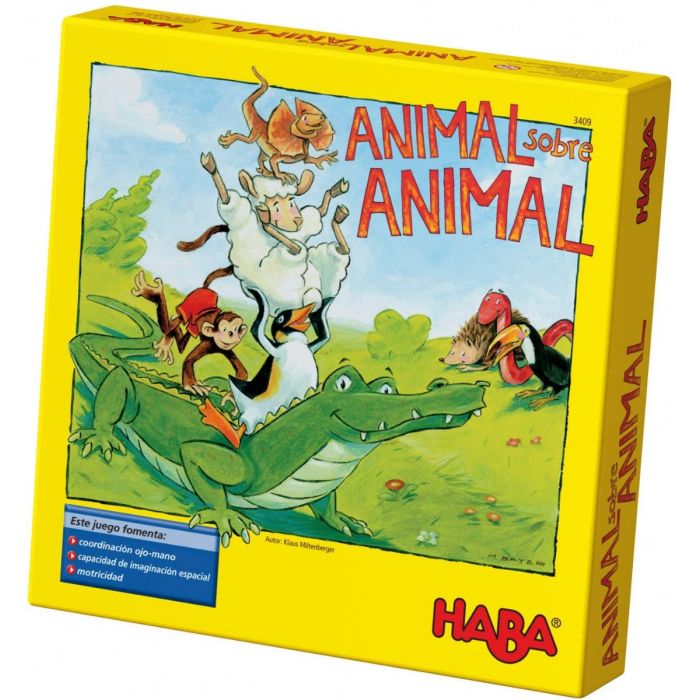 nacido Chimenea lana Animal sobre Animal - juego de mesa - Zacatrus