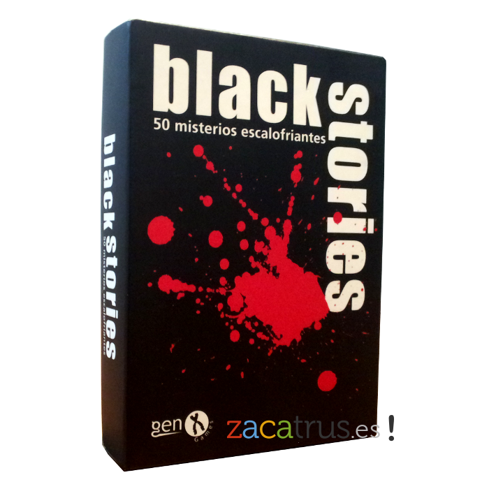 Black stories: El juego de tablero - Juego de cartas - Zacatrus