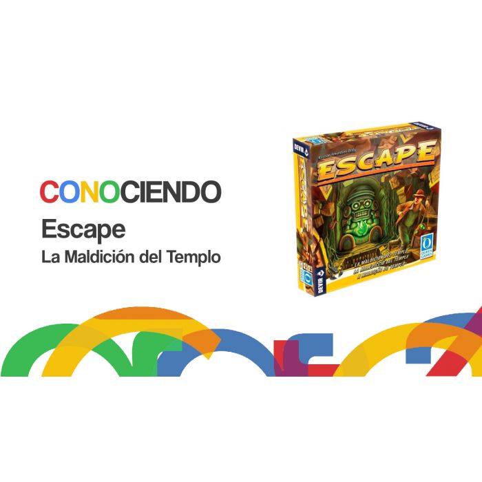 Escape A Maldição do Templo Jogo de Tabuleiro Devir BGESCTR